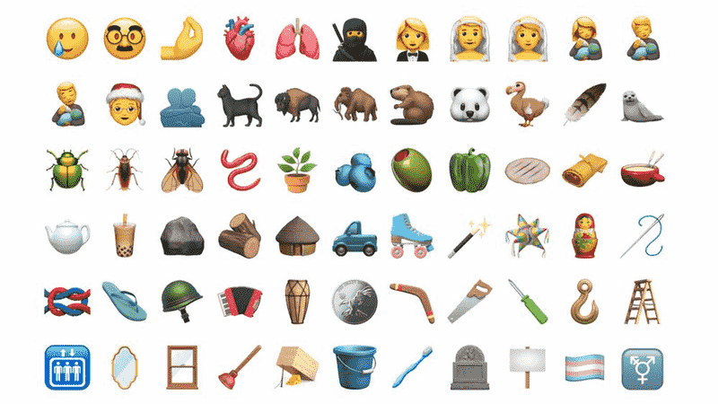 new emoji 13