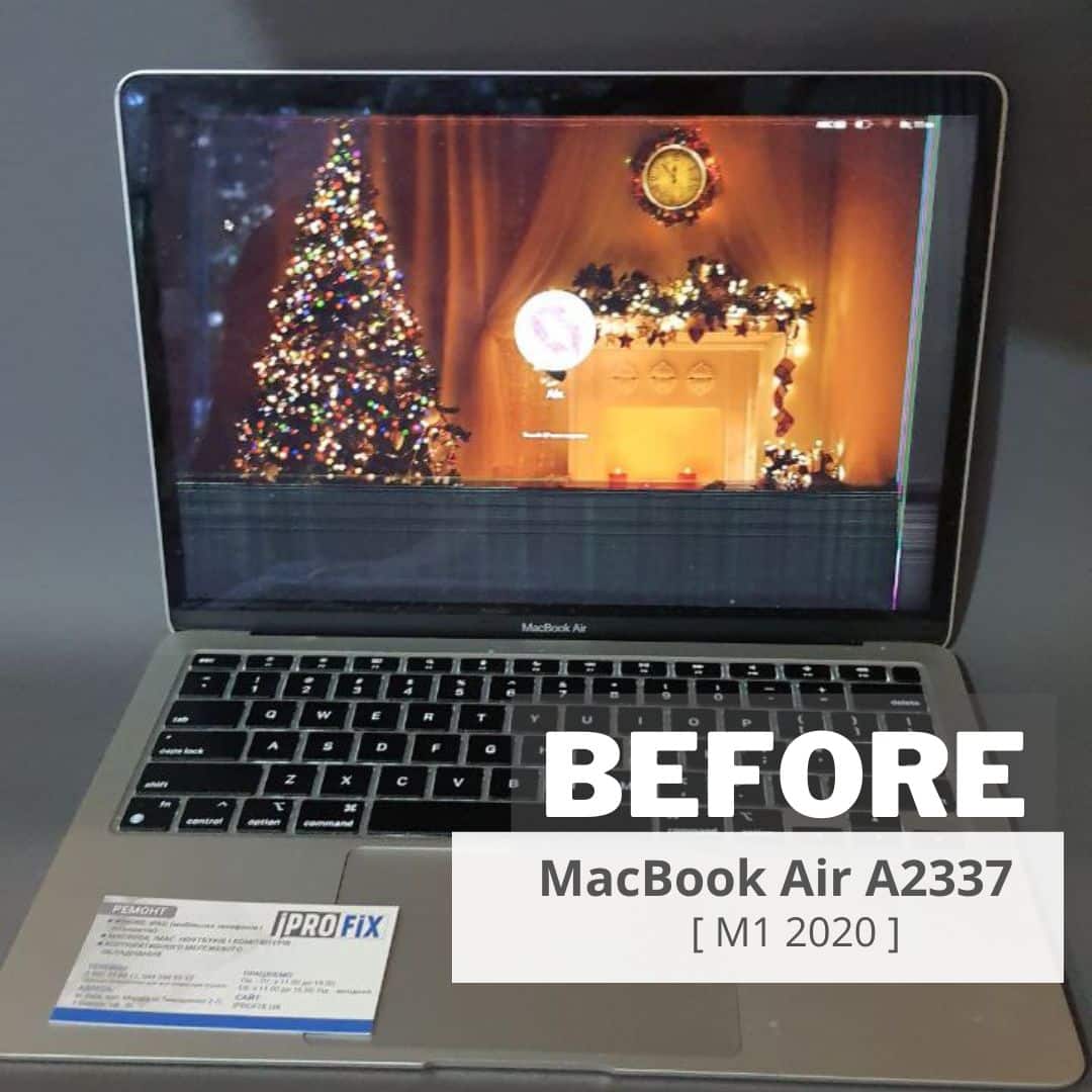 замена матрицы MacBook Air A2337 